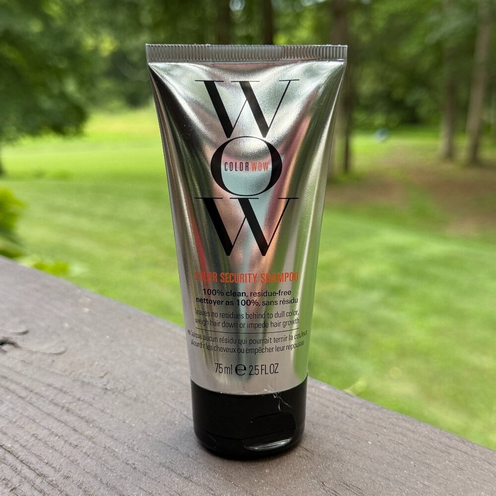 COLOR WOW Color Security Shampoo, Residue-free 75 ml,  2.5 fl oz. AUTHENTIC + NE